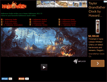 Tablet Screenshot of halloweenradio.org