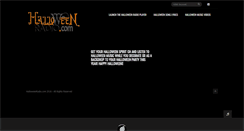 Desktop Screenshot of halloweenradio.com